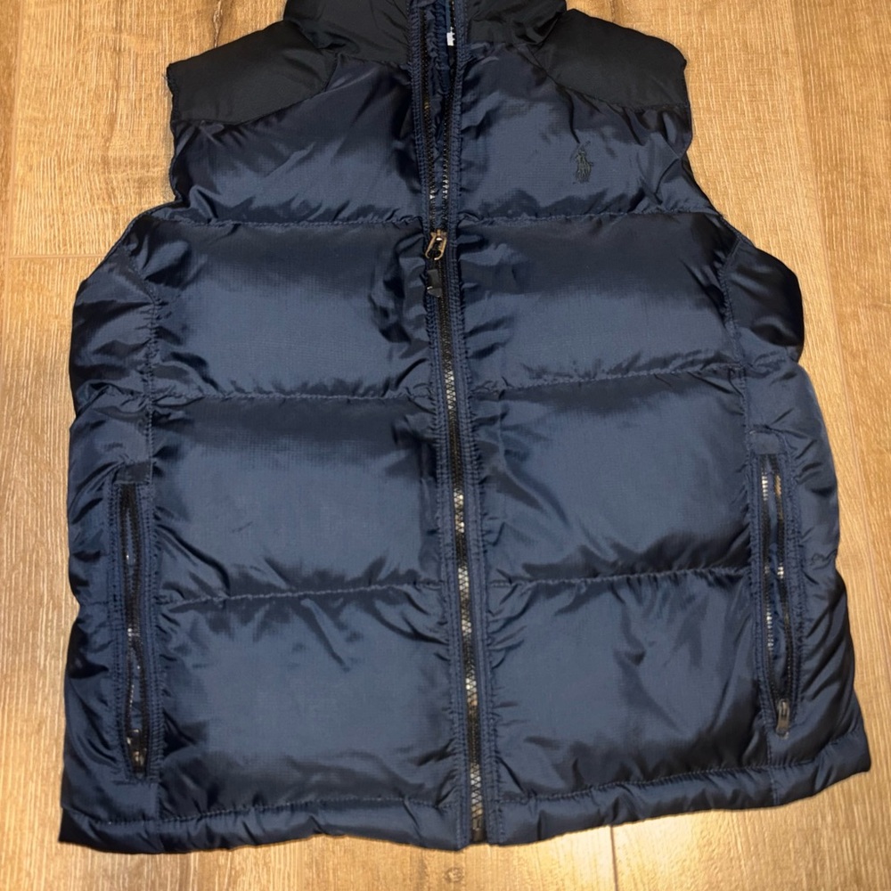 Ralph Lauren Dark Blue Puffer Vest for Kids